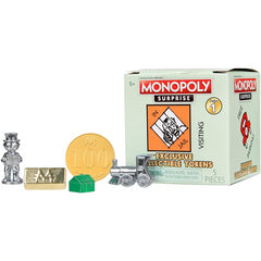 Monopoly Surprise Collectable Tokens UK Version 5 Pieces Surprise Toy