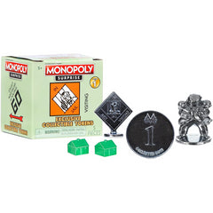 Monopoly Surprise Collectable Tokens UK Version 5 Pieces Surprise Toy