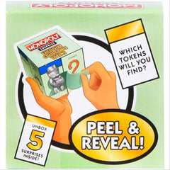Monopoly Surprise Collectable Tokens UK Version 5 Pieces Surprise Toy