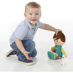 Playskool Plush Toy Classic Dressy Kids Boy Brown Box