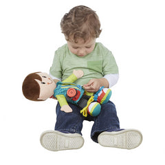 Playskool Plush Toy Classic Dressy Kids Boy Brown Box