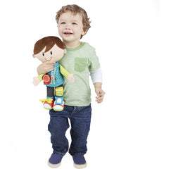 Playskool Plush Toy Classic Dressy Kids Boy Brown Box