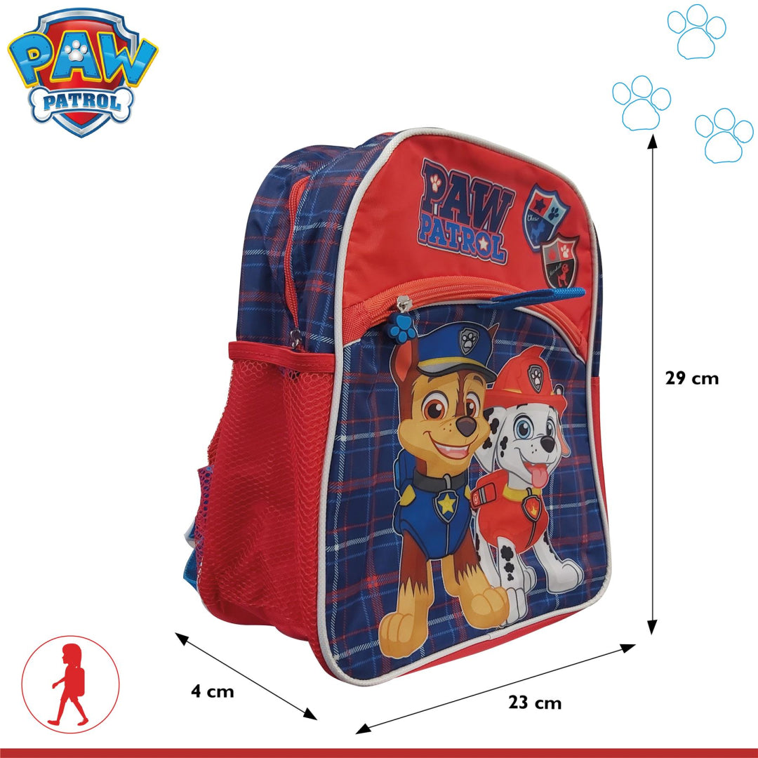 Paw Patrol Chase & Marshall Design School Backpack - Maqio