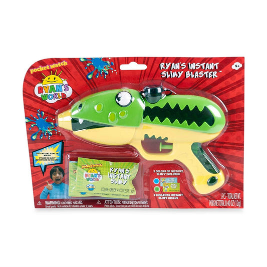 Ryan's World Instant Slimy Blaster Green 116286 - Maqio