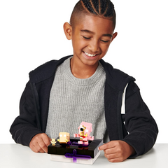 Treasure X Minecraft Nether Portal Mine and Craft Character and Mini Mob