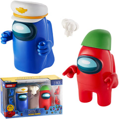 Among Us Series 2 Action Figures 2Pk Figures 11cm - Blue & Red