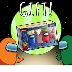 Among Us Series 2 Action Figures 2Pk Figures 11cm - Blue & Red