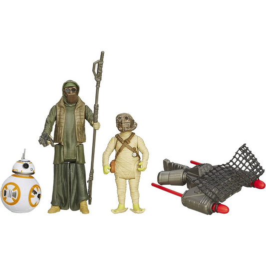 Star Wars The Force Awakens 3.75-Inch Desert Mission BB-8 & Unkars Thug Figures
