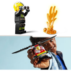 LEGO City 60411 Fire Rescue Helicopter Toy Vehicle Building Set