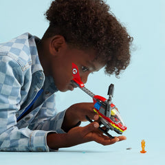 LEGO City 60411 Fire Rescue Helicopter Toy Vehicle Building Set