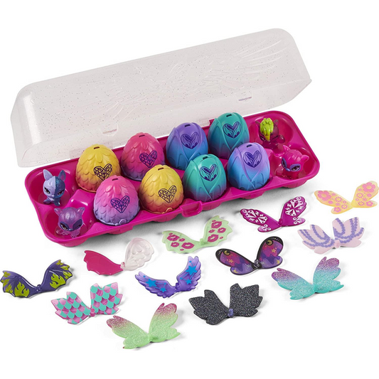 Hatchimals CollEGGtibles Wilder Wings Exclusive 12 Pack Egg Carton 6059068 - Maqio