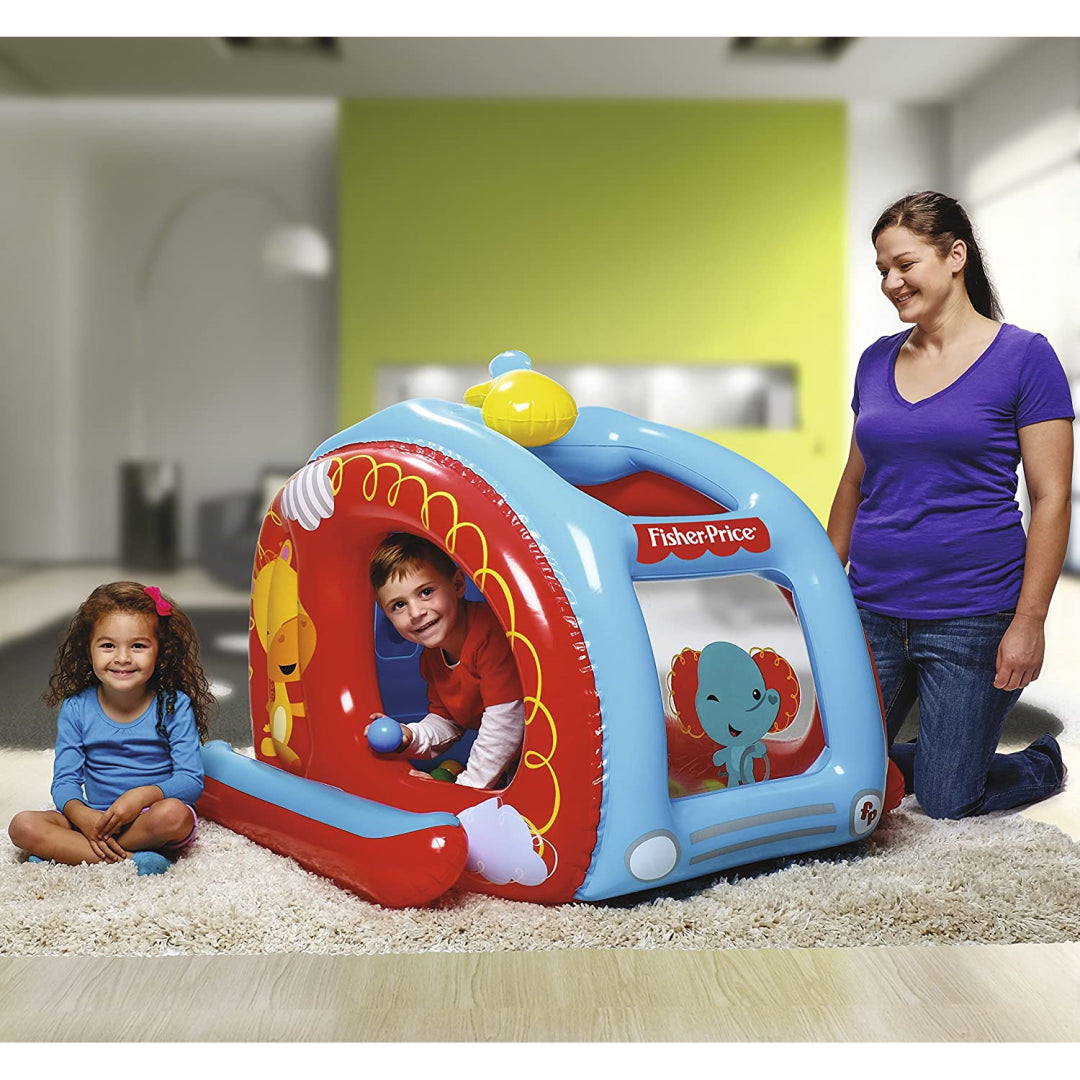 Fisher-Price Play Centre Activity Pool Helicopter Inflatable inc 25 Balls - Maqio