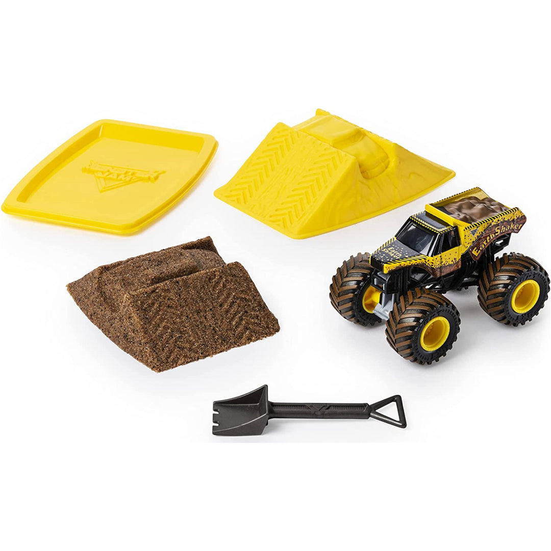 Monster Jam Kinetic Sand Monster Dirt Starter Set - Earth Shaker - Maqio