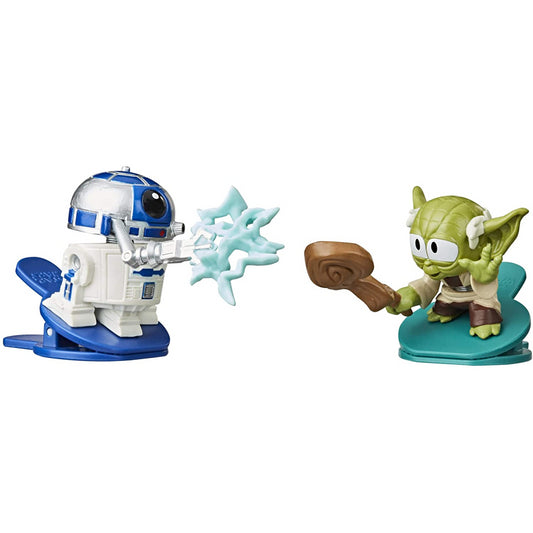 Star Wars Battler Bobblers 2-Pk R2-D2 vs Yoda E8032 - Maqio
