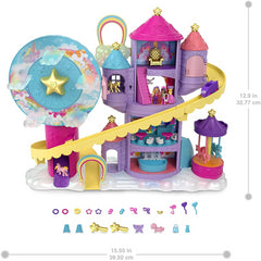 Polly Pocket Funland Theme Park Playset & Mini Dolls from Mattel - Maqio