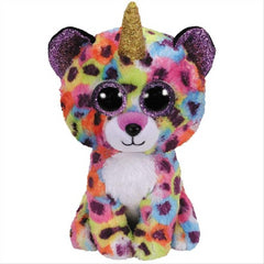Ty Toys Beanie Babies Boos Giselle Leopard Unicorn 15cm - Maqio