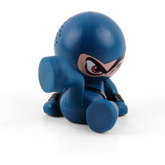 Fart Ninjas YU Gassy Blue Black 9cm Action Figure - Maqio