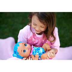 My garden Baby Berry Hungry Baby Butterfly Scented Doll with Blue Hair - Maqio
