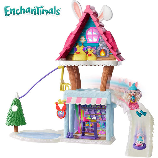BEVY BUNNY GJX50 Enchantimals Ski Chalet - Maqio