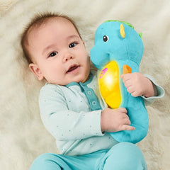 Fisher-Price Soothe & Glow Seahorse in Blue - Maqio