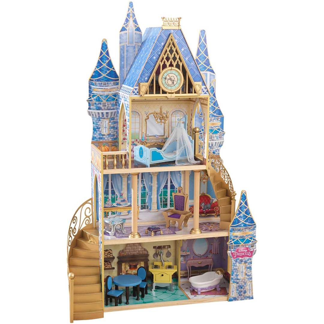Disney Princess Cinderella Royal Dream Wooden Dollhouse - Maqio