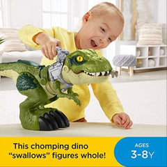 Jurassic World Mega Mouth T Rex Chomping Dinosaur by Imaginext
