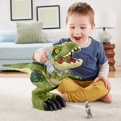 Jurassic World Mega Mouth T Rex Chomping Dinosaur by Imaginext