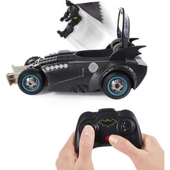 BATMAN 6055747 Launch and Defend Batmobile Remote Control Vehicle with Exclusive 10 cm Action Figure - Maqio