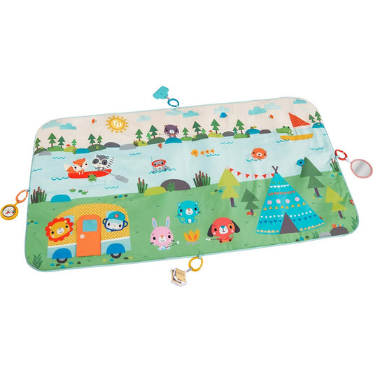 Fisher-Price Extra Big Adventures Play Mat with Infant Activity Set