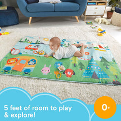 Fisher-Price Extra Big Adventures Play Mat with Infant Activity Set