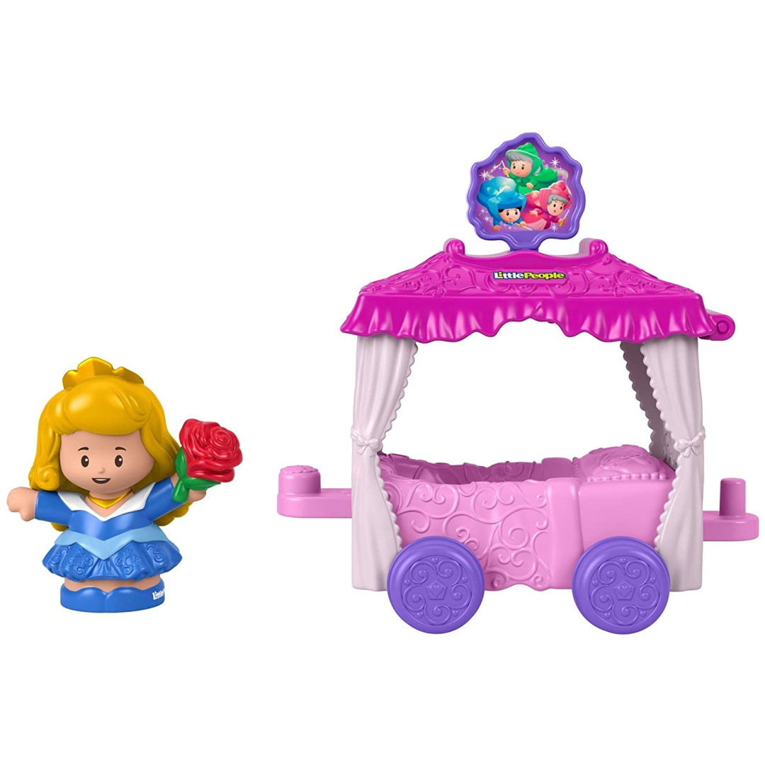 Fisher-Price Little People Disney Aurora Figure and Push Toy - Maqio
