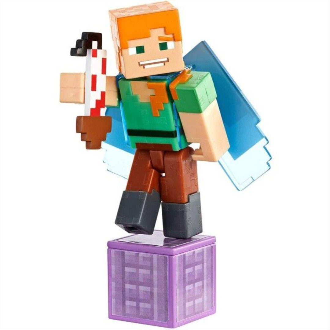 Minecraft Comic Maker Action Figure - Alex with Elytra - Maqio