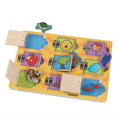 KidKraft Hide and Seek Animal Friends 9 Piece Puzzle Set - Maqio