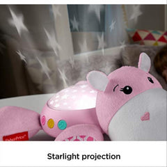 Fisher-Price Pink Soft Plush Hippo Projection Soother Light Projector