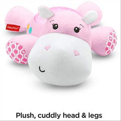 Fisher-Price Pink Soft Plush Hippo Projection Soother Light Projector