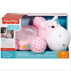 Fisher-Price Pink Soft Plush Hippo Projection Soother Light Projector