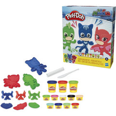 Play-Doh PJ Masks Hero Putty with 12 Pots of Dough