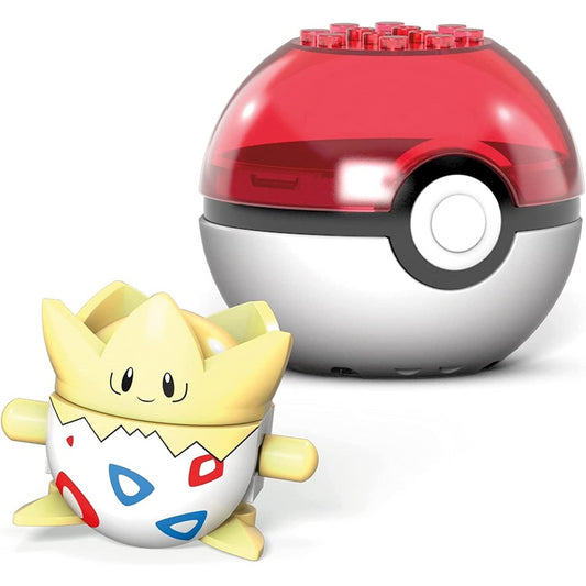 Mega Construx Pokemon Building Figurine 4 cm Togepi Figure and Pokeball