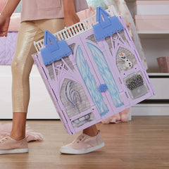 Disney Frozen Fold Go Arendelle Castle Playset Portable Play