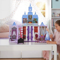 Disney Frozen Fold Go Arendelle Castle Playset Portable Play