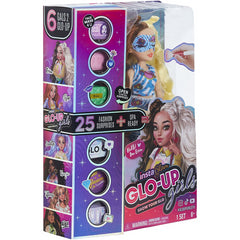 InstaGlam Glo Up Girls Erin Fashion Doll & 25 fashion Surprises 10" - Erin