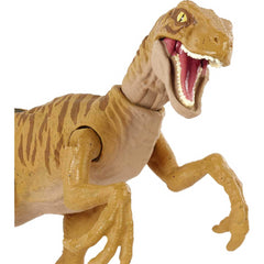 Jurassic World Brown Velociraptor Camp Cretaceous Savage Strike Figure
