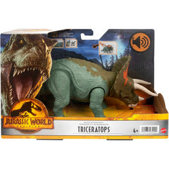 Jurassic World Dominion Roar Strikers Dinosaur Action Figure - Triceratops