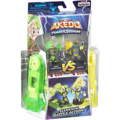 Akedo Powerstorm vs Pack 2 Mini Battling Warriors - Astrid Vs Boot-Up