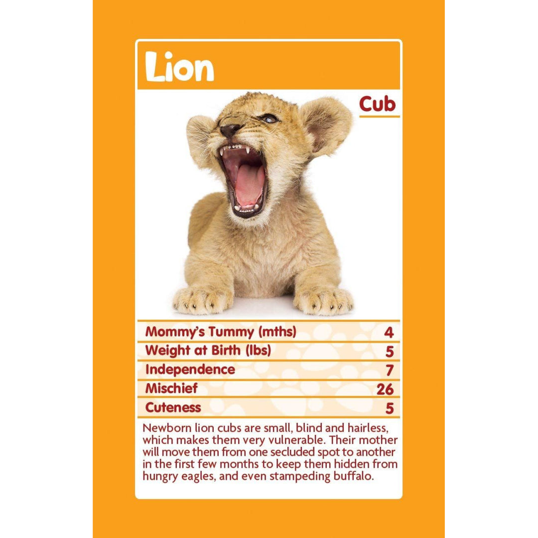 Top Trumps Cards - Baby Animals (18) - Maqio