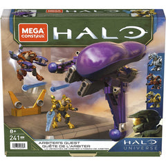 Mega Construx Halo Arbiters Quest Vehicle and Figures Pack 241 pc