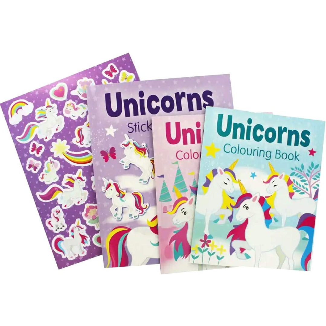 Unicorns Shimmer Activity Pack - Maqio