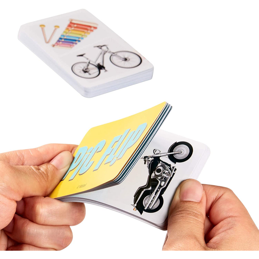 Mattel Card Bundle in Tin Box including Uno, Phase 10 & Pic Flip Card Games - Maqio