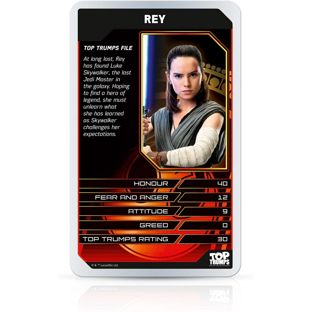 Top Trumps Cards - Star Wars 8 The Last Jedi 002640 - Maqio