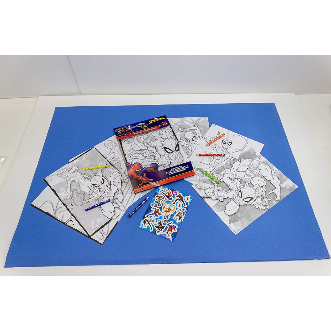Spiderman Colouring Set - Maqio